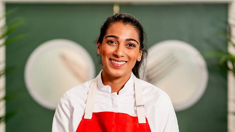 Nikita Pathakji headshot from Great British Menu