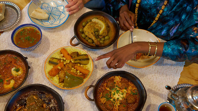 North African food at Café Tanja