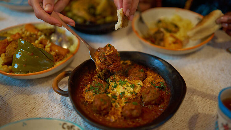 North African food at Café Tanja