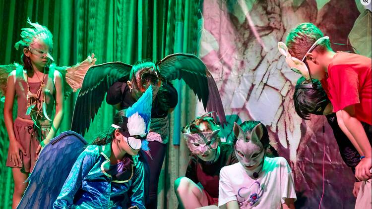 Settle in for sharp, kid-friendly theatre at Junkyard Theatre
