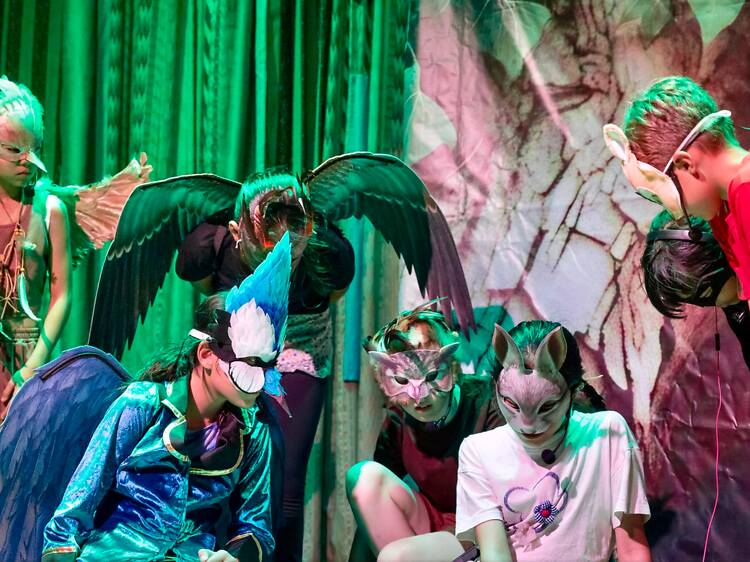 Settle in for sharp, kid-friendly theatre at Junkyard Theatre