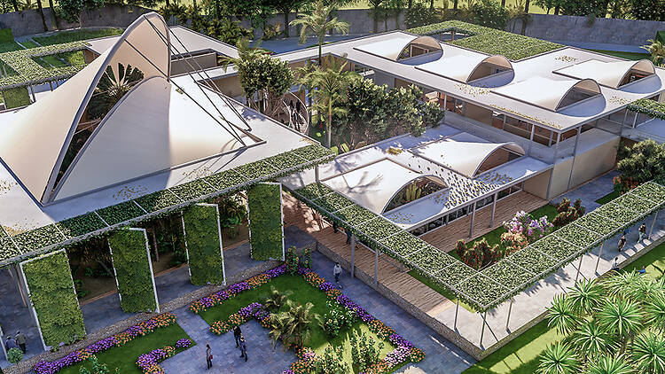 What the Garden House is proposed to look like