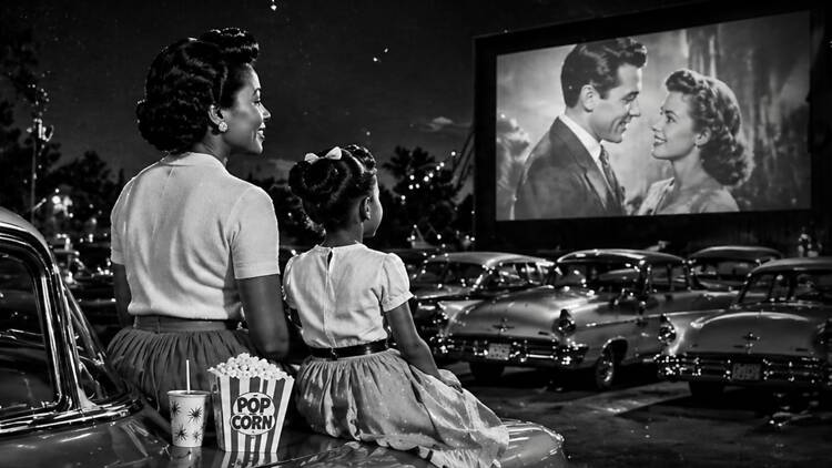Watch a movie under the stars