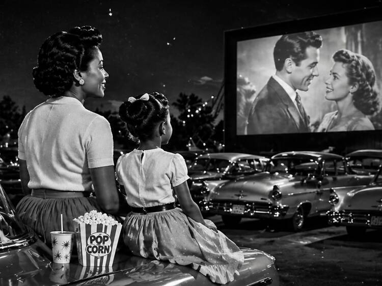 Watch a movie under the stars