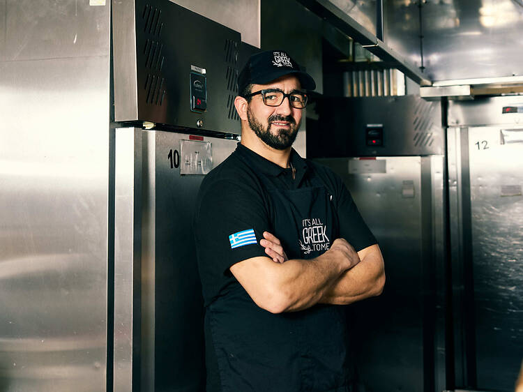 6. Foti Kyriakidis, general manager of It’s All Greek to Me