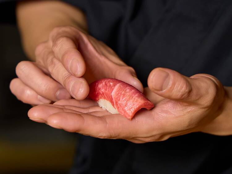 A new sushi restaurant from the team behind Udatsu Sushi opens in Omotesando