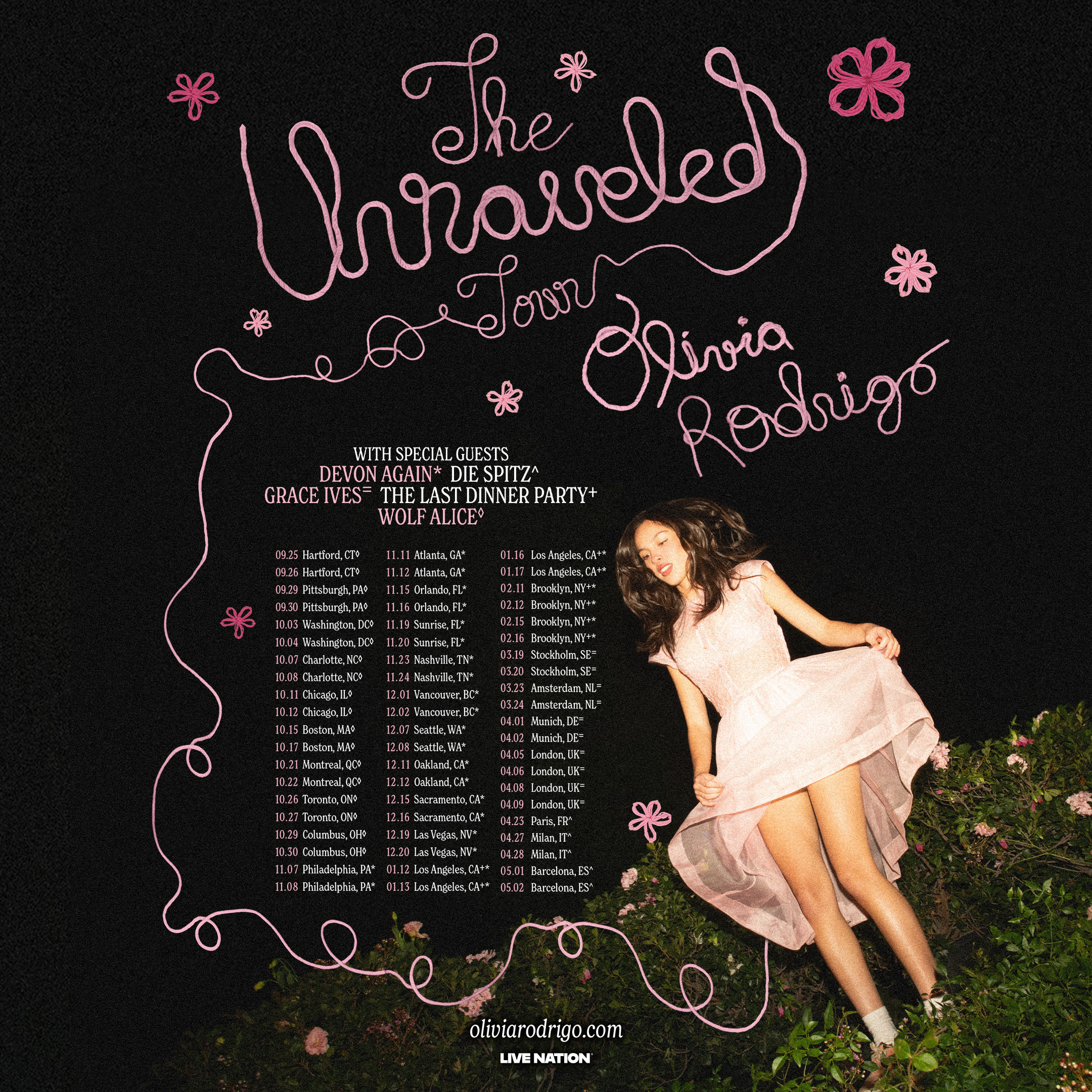 Olivia Rodrigo 2027 Tour