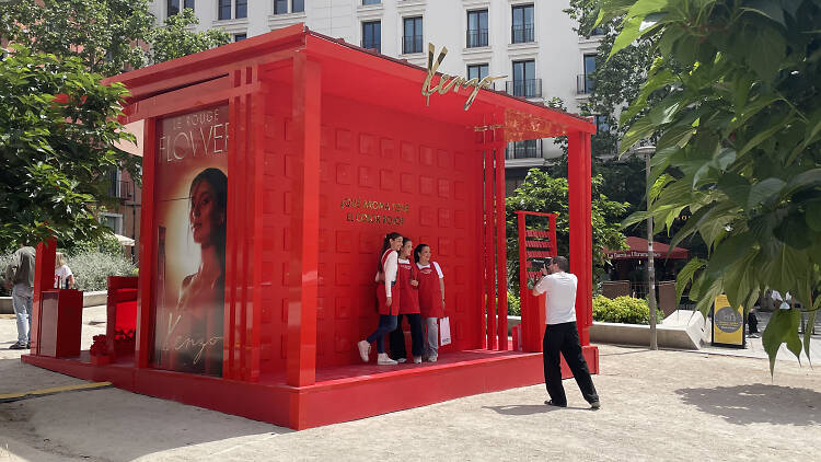 Kenzo Parfums pop-up Plaza del Carmen