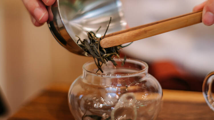 Tour tea gardens at Araksa Tea Garden