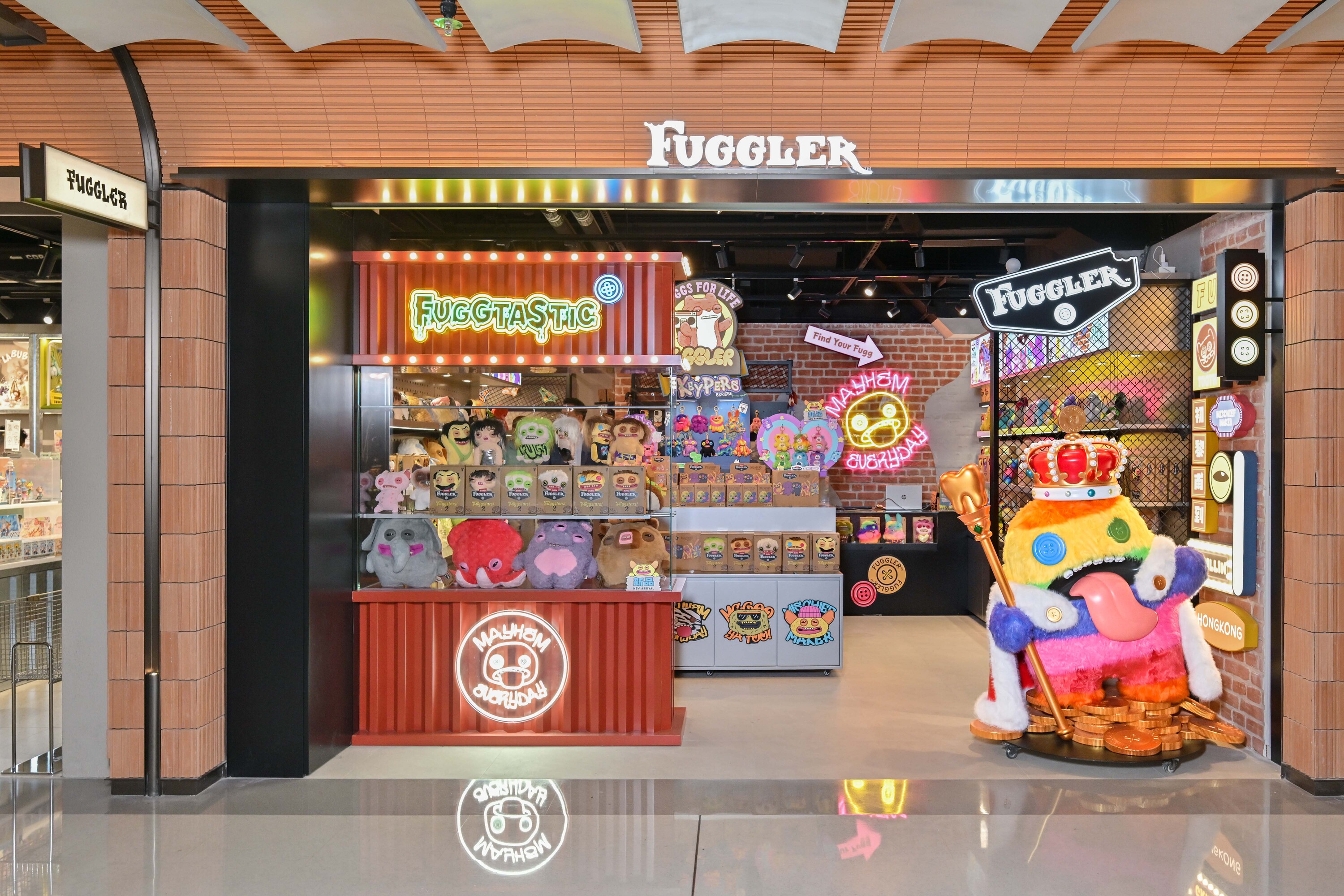 Fuggler has opened its first Hong Kong flagship store in Causeway Bay