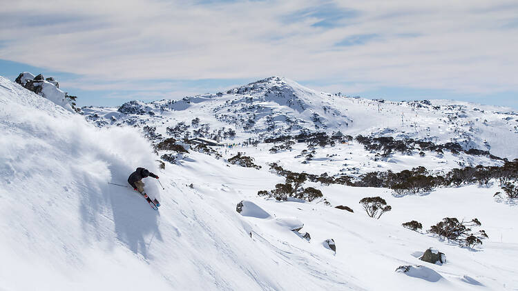 Skiing in Perisher