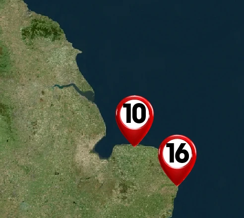 Seaside towns mapped 