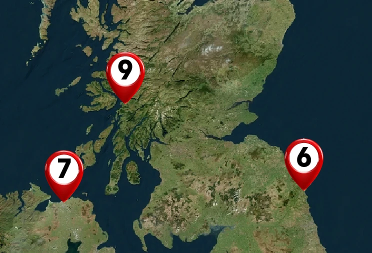 Seaside towns mapped 