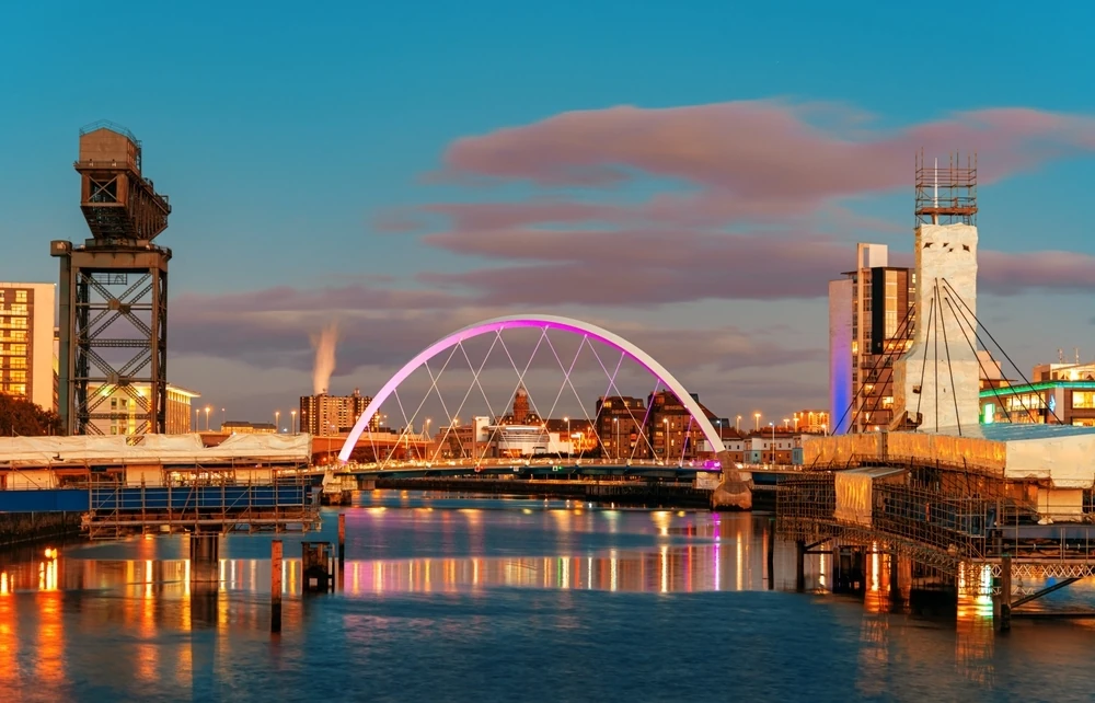 The Clyde River, Glasgow