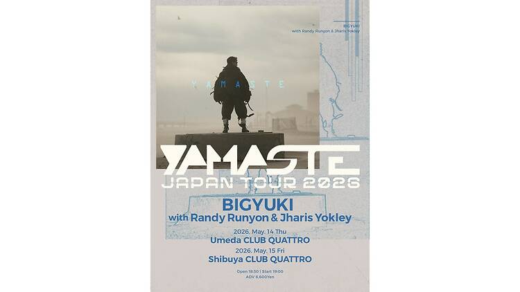 BIGYUKI with Randy Runyon & Jharis Yokley YAMASTE JAPAN TOUR