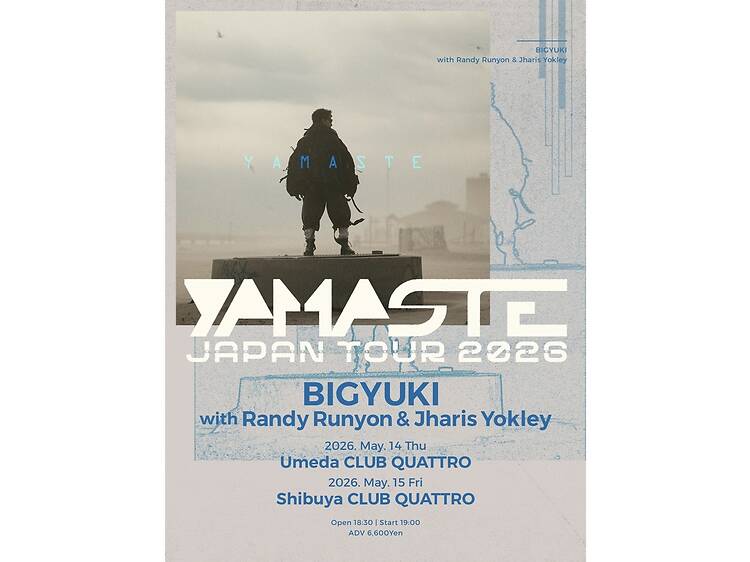 BIGYUKI with Randy Runyon & Jharis Yokley YAMASTE JAPAN TOUR