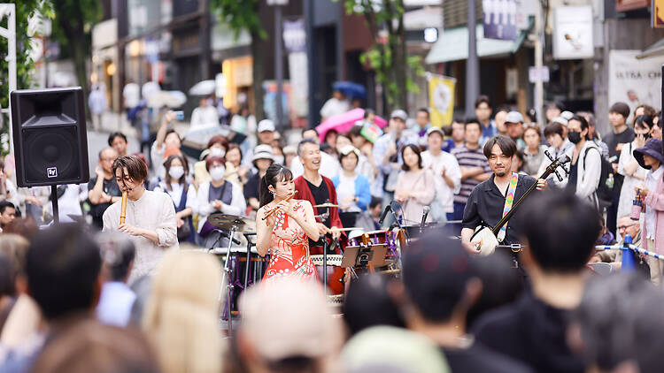 Kagurazaka Street Stage O-edo Tour Kagurazaka Street Stage O-edo Tour