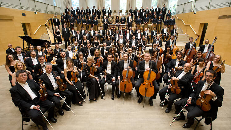 La Orquesta y Coro de la Comunidad de Madrid.