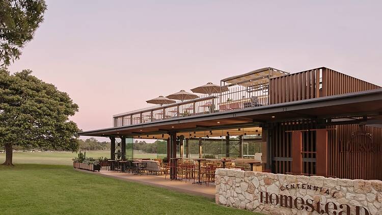 The greenery terrace: Centennial Homestead, Centennial Park The greenery terrace: Centennial Homestead, Centennial Park