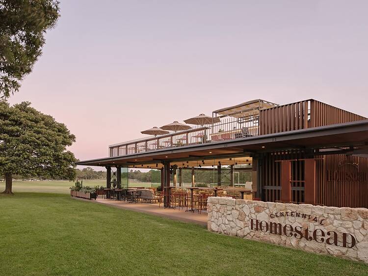 The greenery terrace: Centennial Homestead, Centennial Park The greenery terrace: Centennial Homestead, Centennial Park