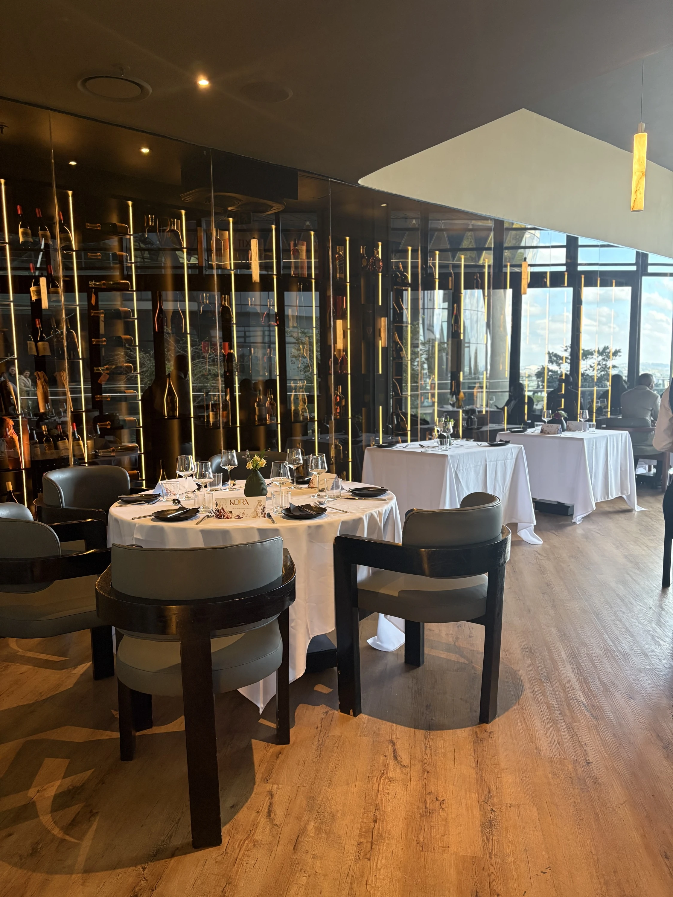 Kora restaurant wine cellar