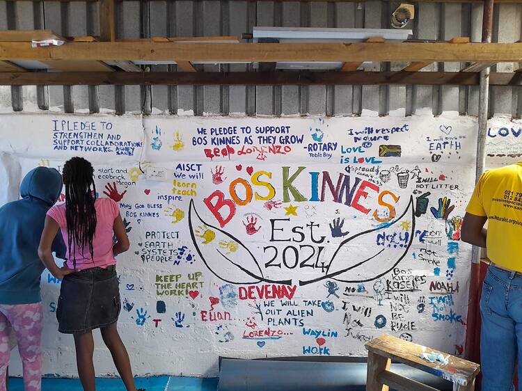 Bokram River, Ocean View - community, connection and getting your feet wet