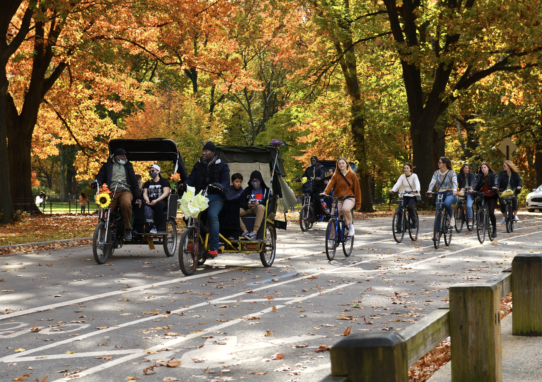 I took a pedicab tour of Central Park and I have no regrets