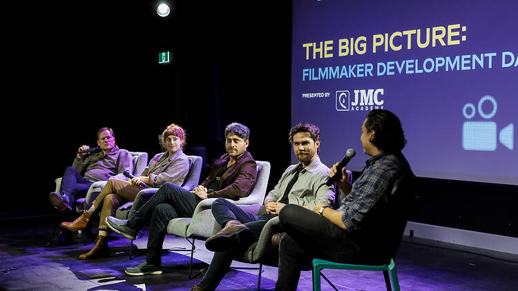 panel discussion at St Kilda Film Festival