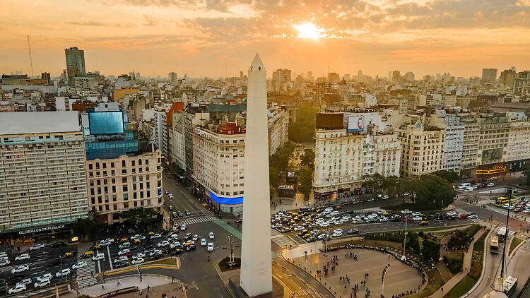 Subir al Obelisco