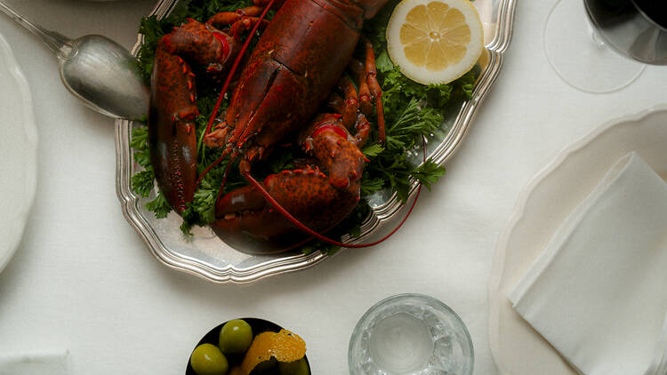 Dream Feast, Vivid Sydney Lobster dish for Dream Feast