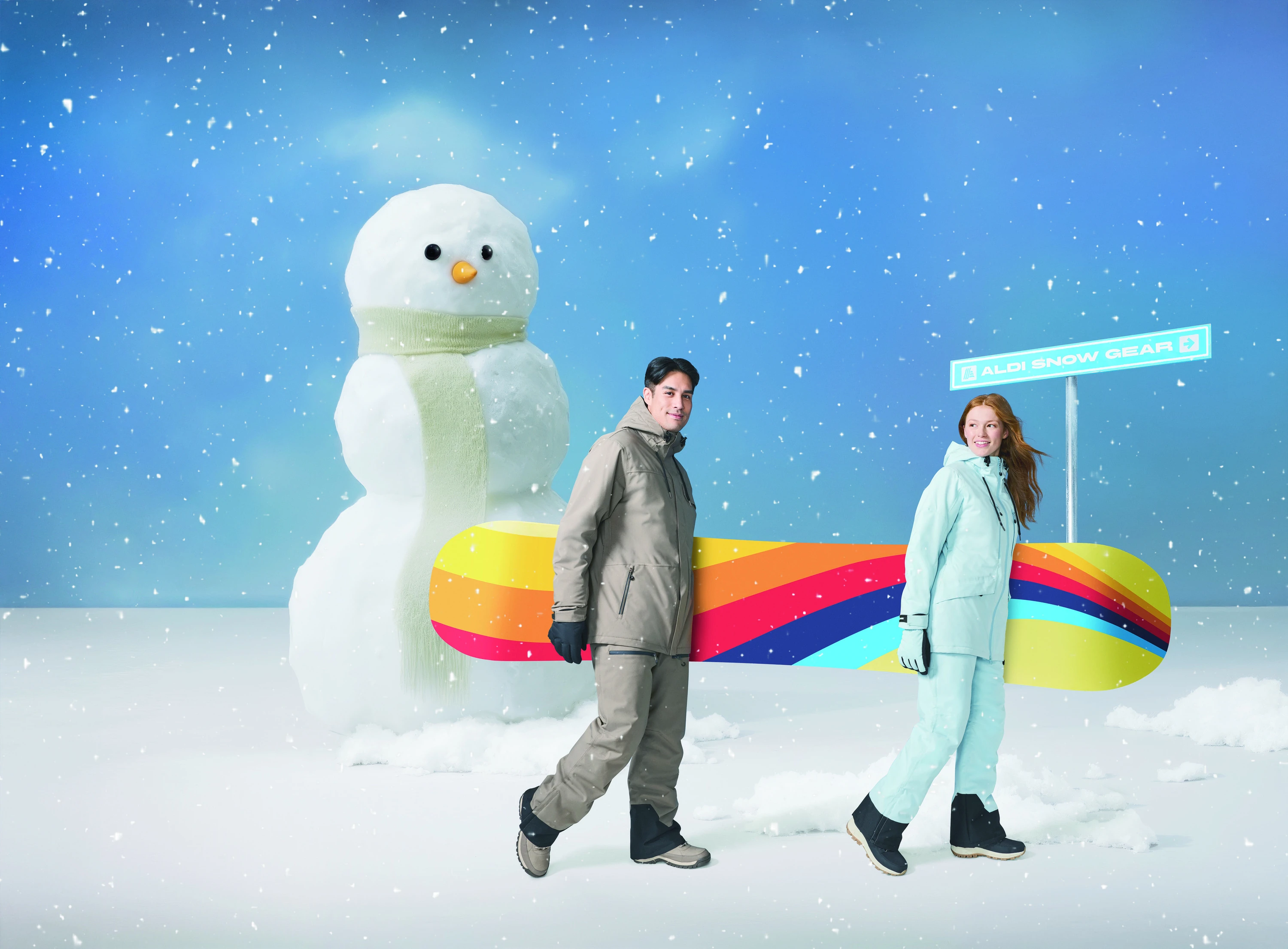 Aldi ski range