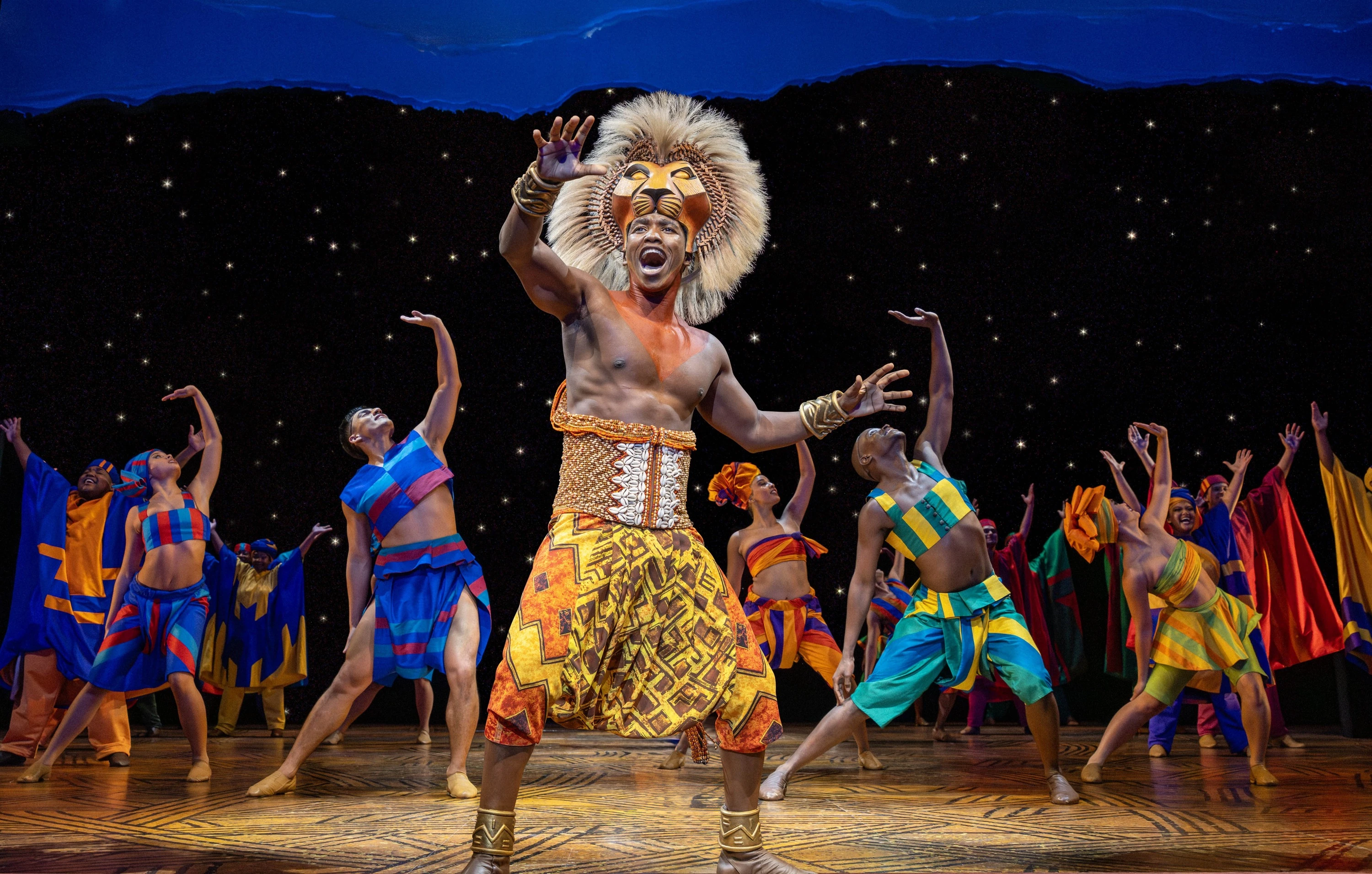 The Lion King on stage