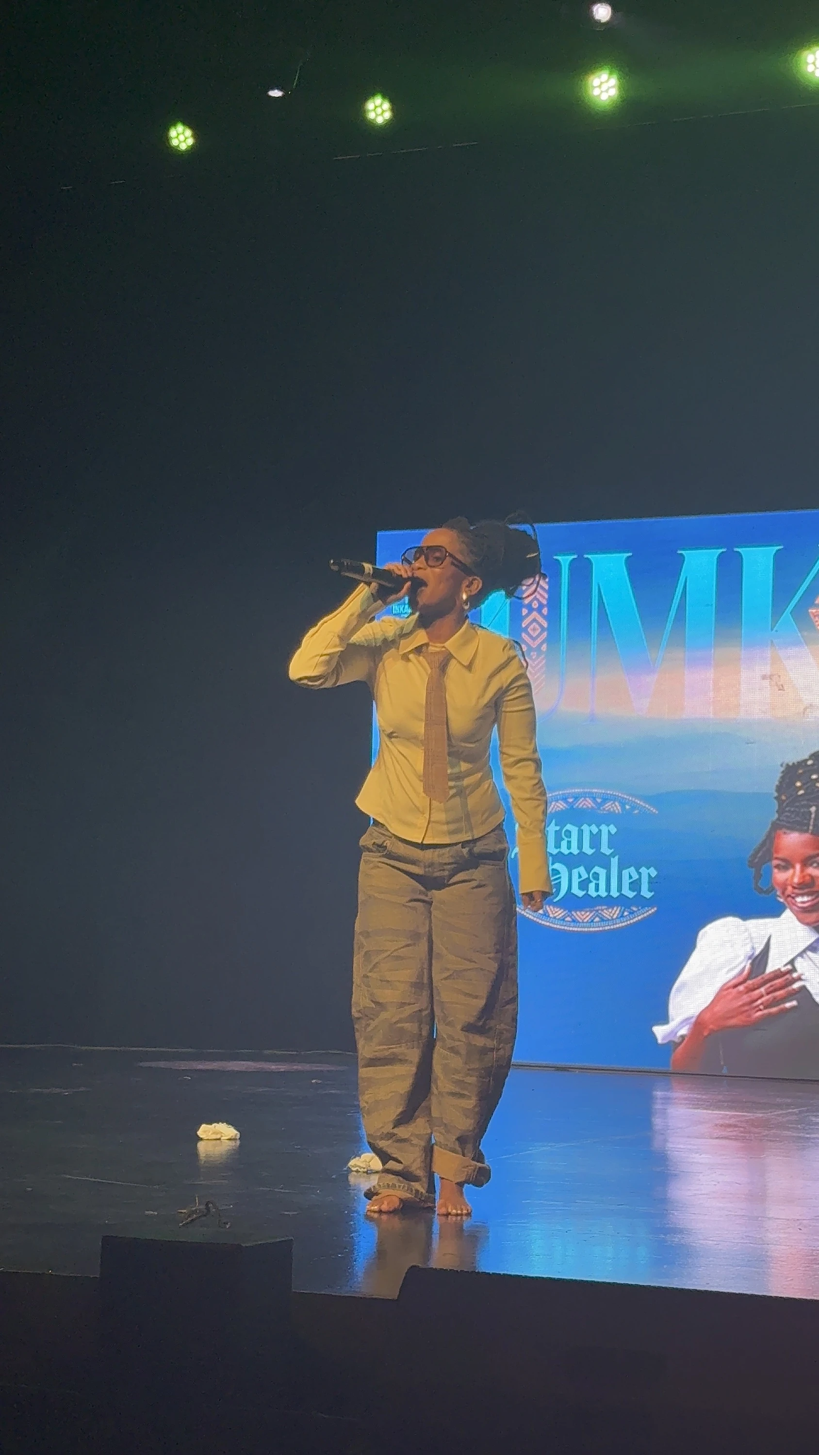 Lwah Ndlunkulu singing at Big Zulu album launch in Johannesburg