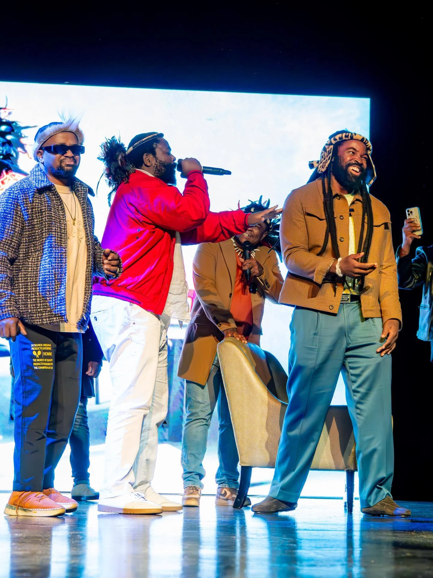 Big Zulu, Sjava and friends at his new album launch at Emperors Palace