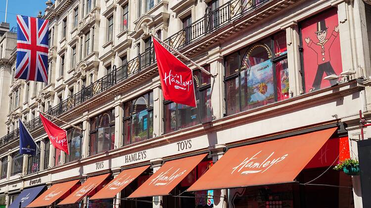 Hamley’s London shop