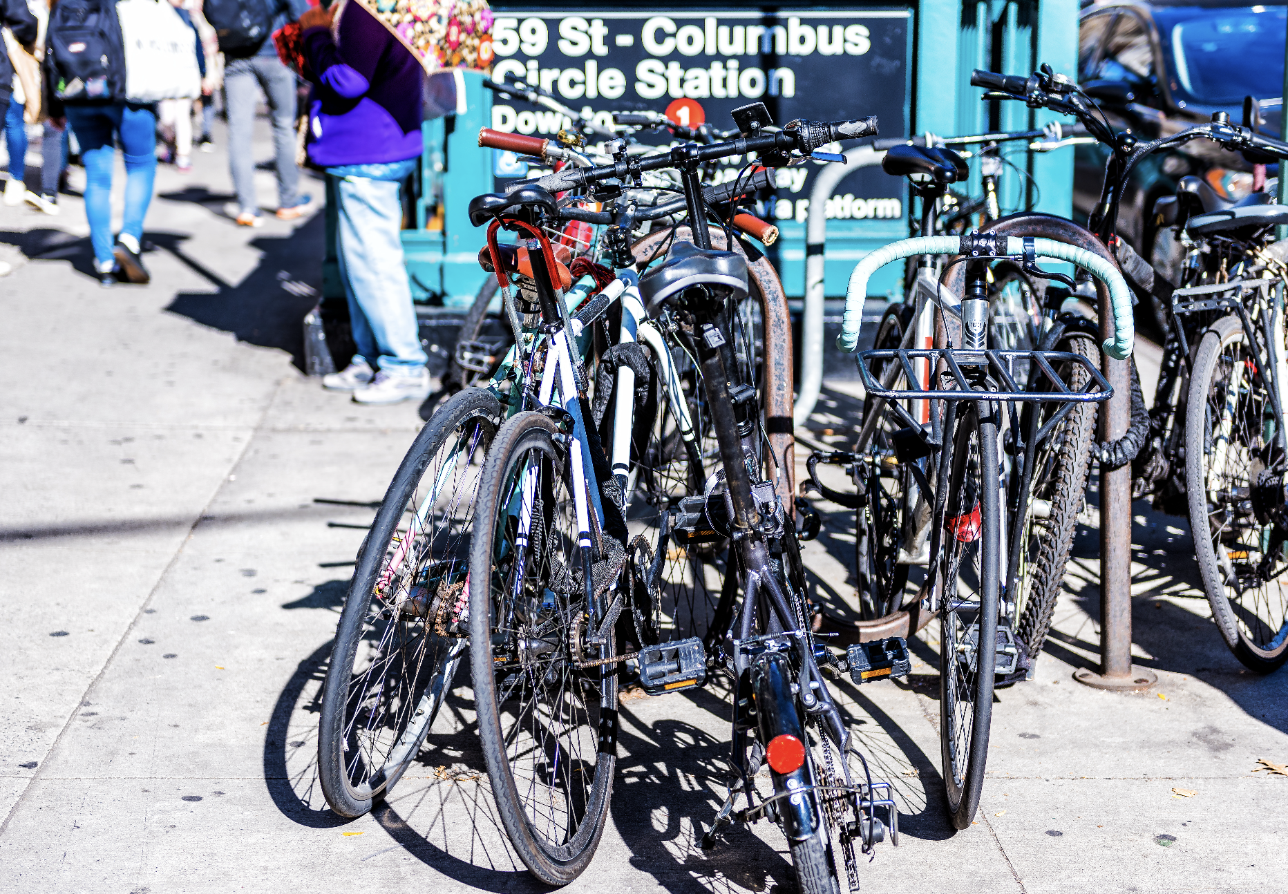 NYC is getting 500 new secure bike parking hubs and they look pretty odd