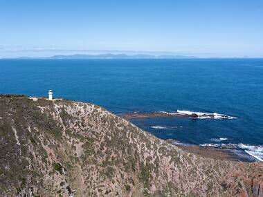 This rugged coastal park with sweeping ocean views is just three hours from Melbourne