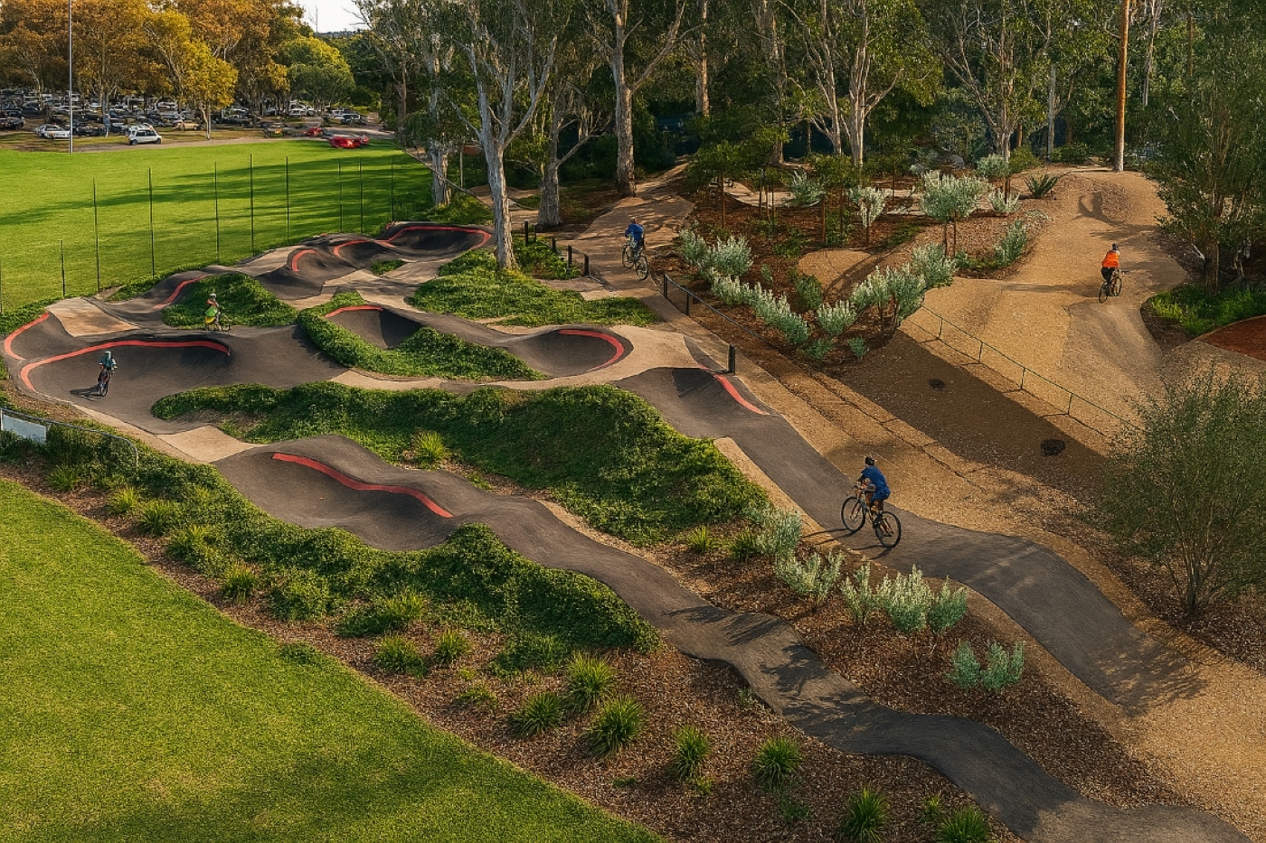 Work on Sydney's huge new 'field of play' has officially begun