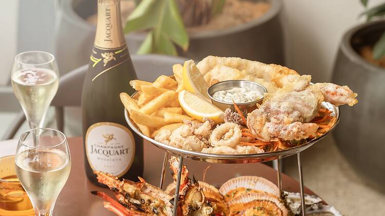 seafood at Ullo Dee Why