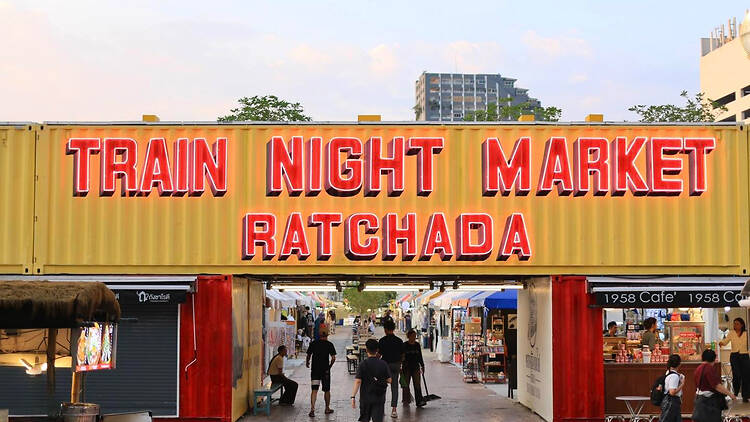 Train night market Ratchada Train night market Ratchada