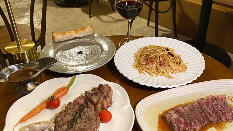 Steak and live music at The A Ter