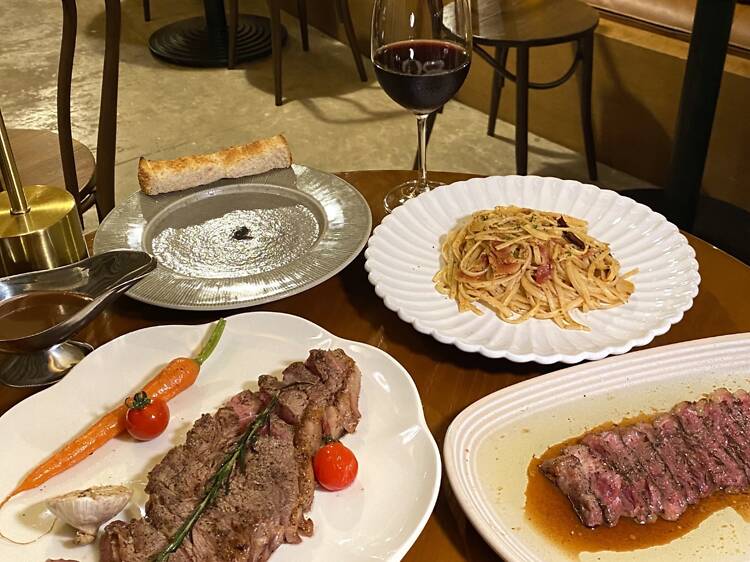 Steak and live music at The A Ter