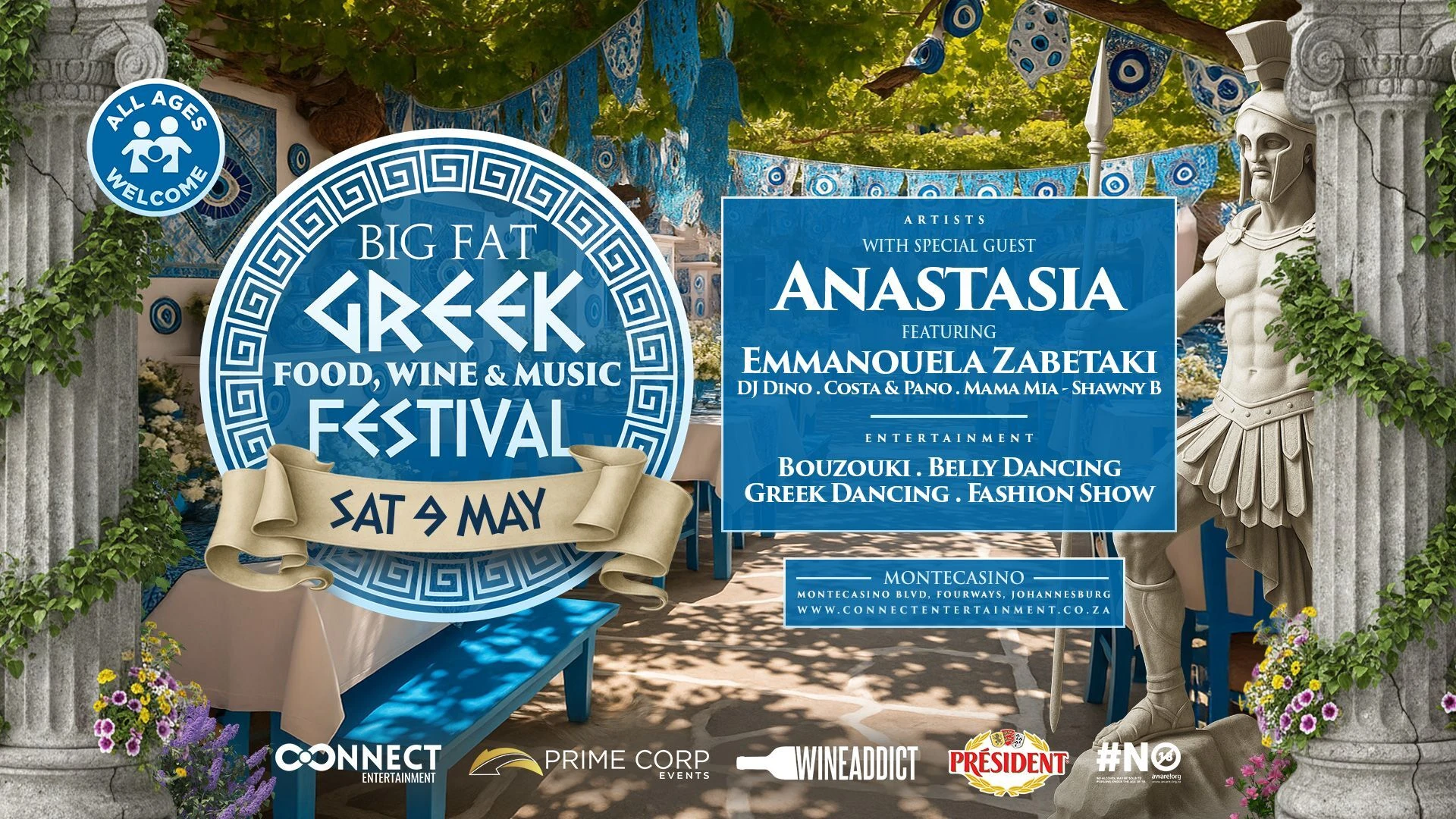 The Greek Festival 2026 poster
