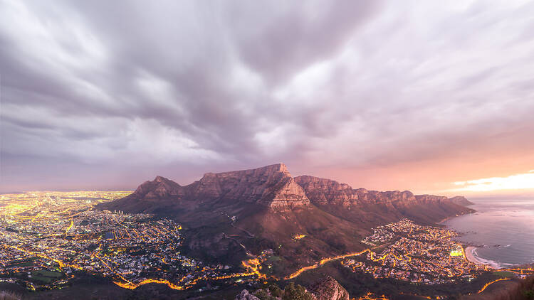 Panoramic view of Table Mountain