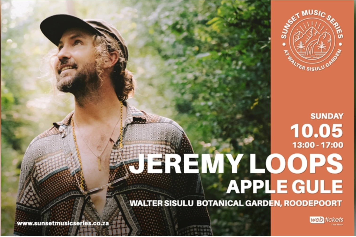 Sunset Music Series featuring Jeremy Loops