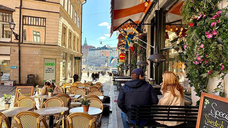 Wander the old alleys of Gamla stan