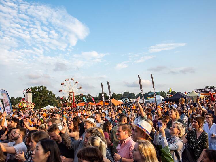 Experience three days of food, drink and live music at Foodies Festival
