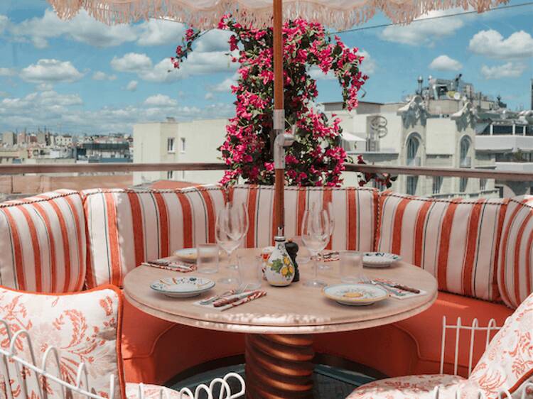 Abre un bonito restaurante italiano en una codiciada azotea de Madrid: se va poner de moda este verano y ya es un éxito en Marbella