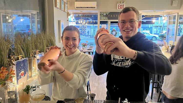 Botanical Cocktail Making