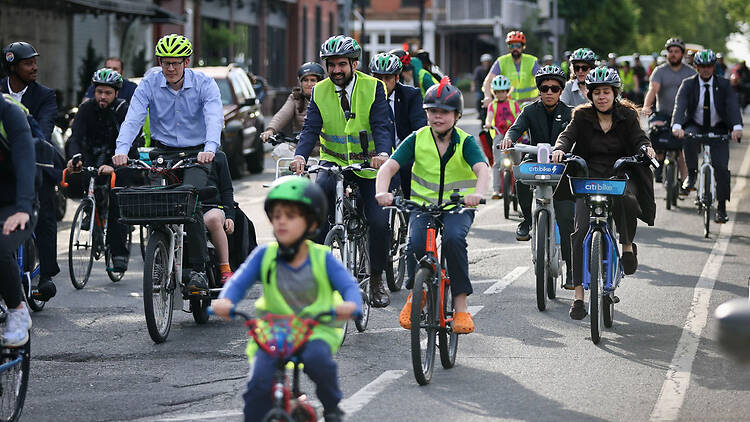 nyc dot bike lanes